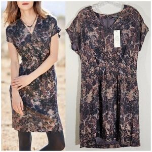 Peruvian Connection Dusky Floral Dress, SZ 10